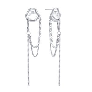 Ripple Tassel Earring