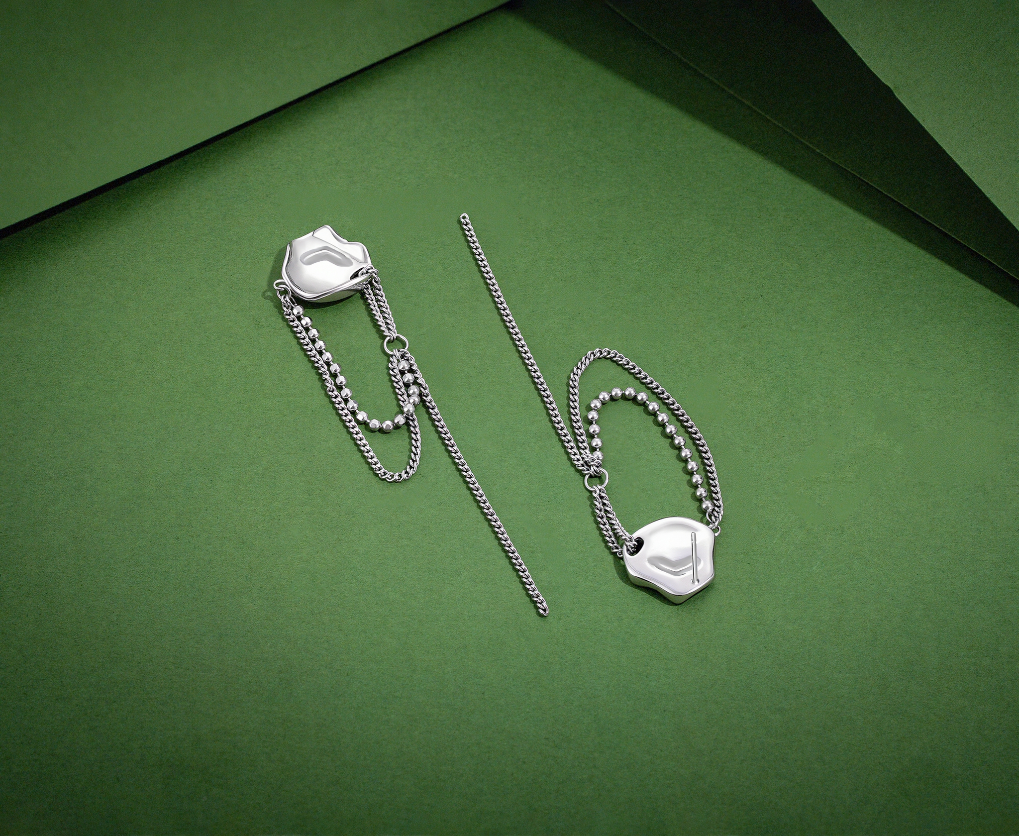 Ripple Tassel Earring - Image 4