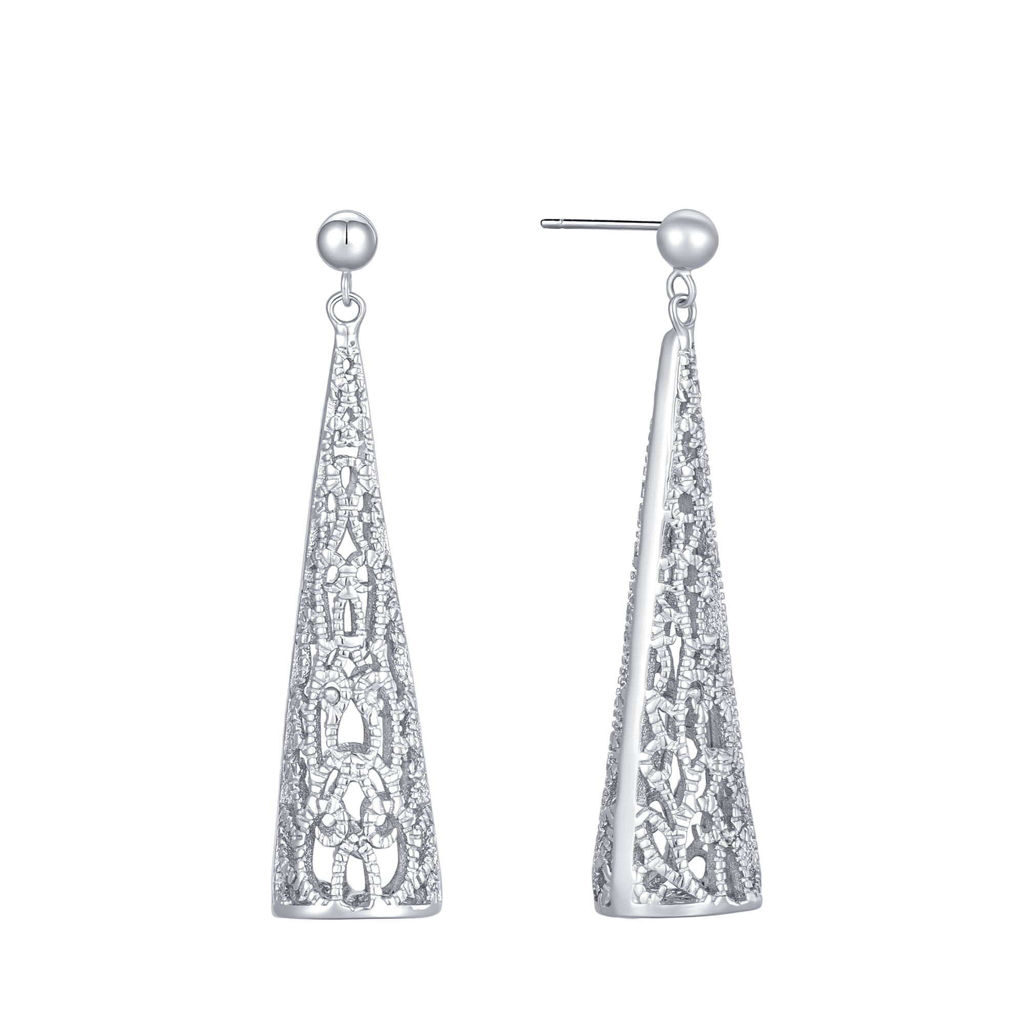 Roman Cone Shadow Earring