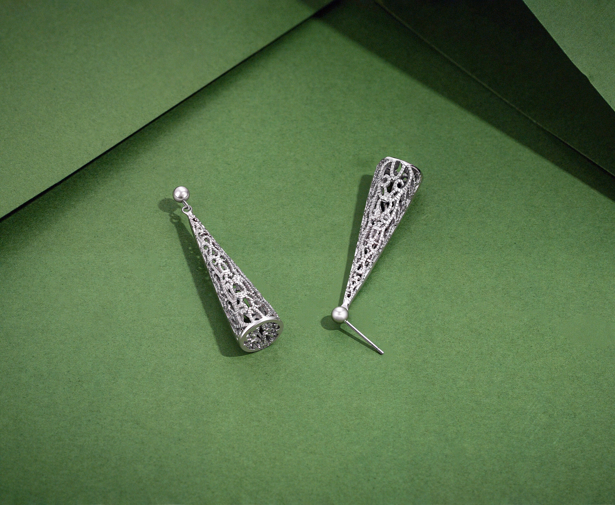 Roman Cone Shadow Earring - Image 4